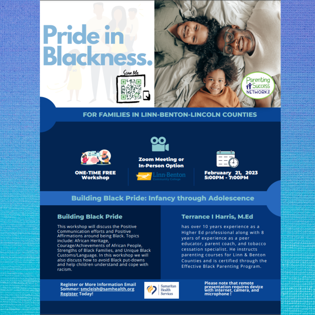 Pride in Blackness Flyer